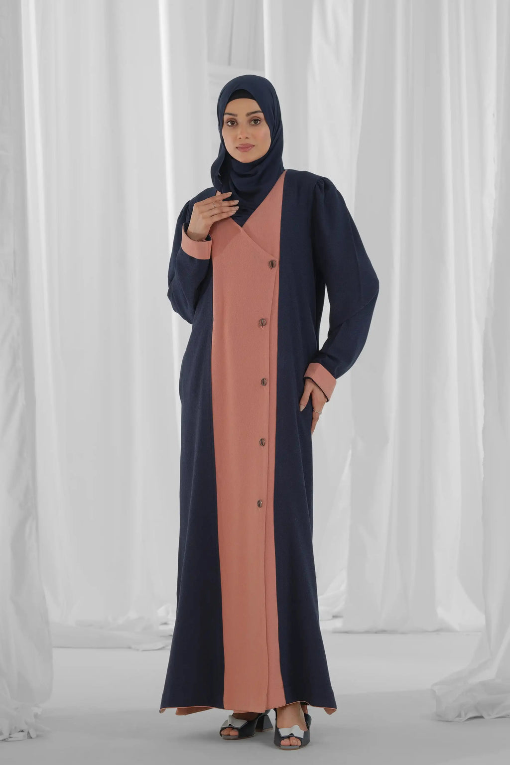 creamy-peach-and-navy-blue-dual tone-4