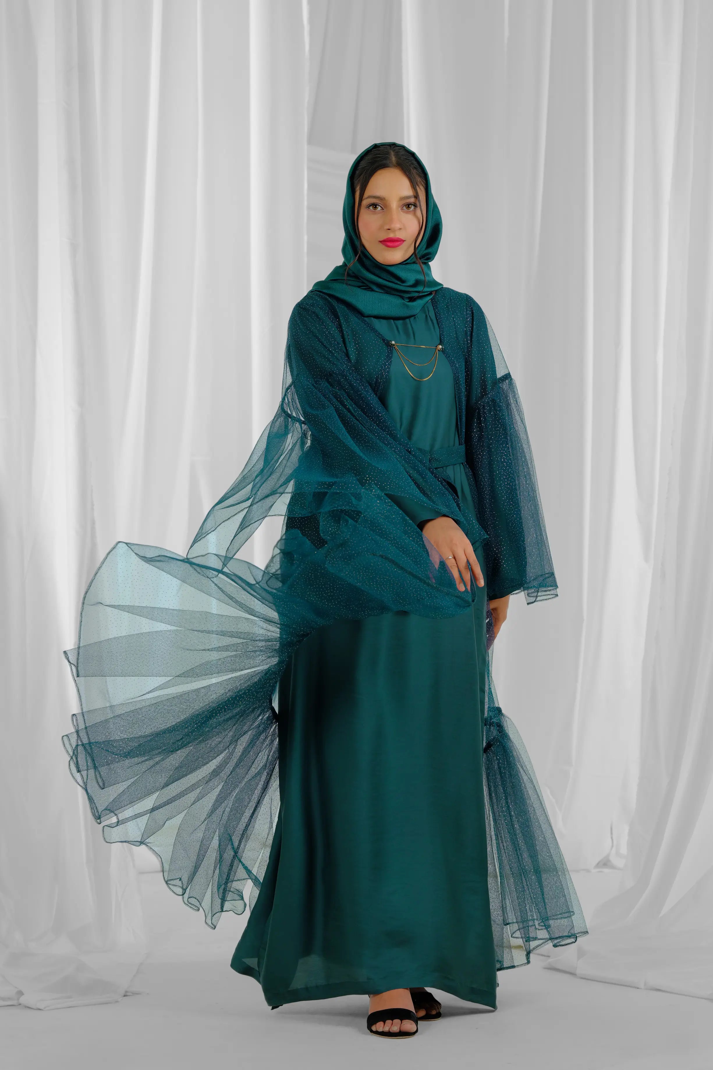 bottle-green-frill-jacket-4