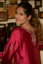 Ruby Radiance Silk Ensembl