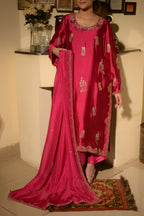 Ruby Radiance Silk Ensembl