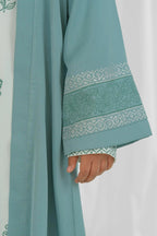 mint-green-and-white-block-print-kid-abaya-style-7