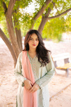 Pastel Serenity - Mint & Pink Suit