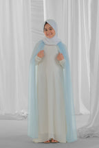 blue and white abaya for kid 3