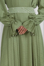 green-abaya-with-belt-4
