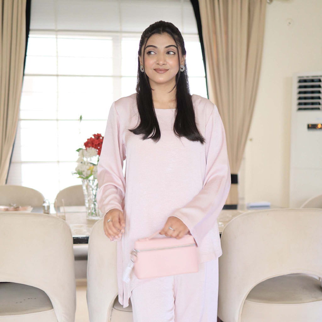 MAIRA — Self-Print Malai Georgette Co-Ord Set