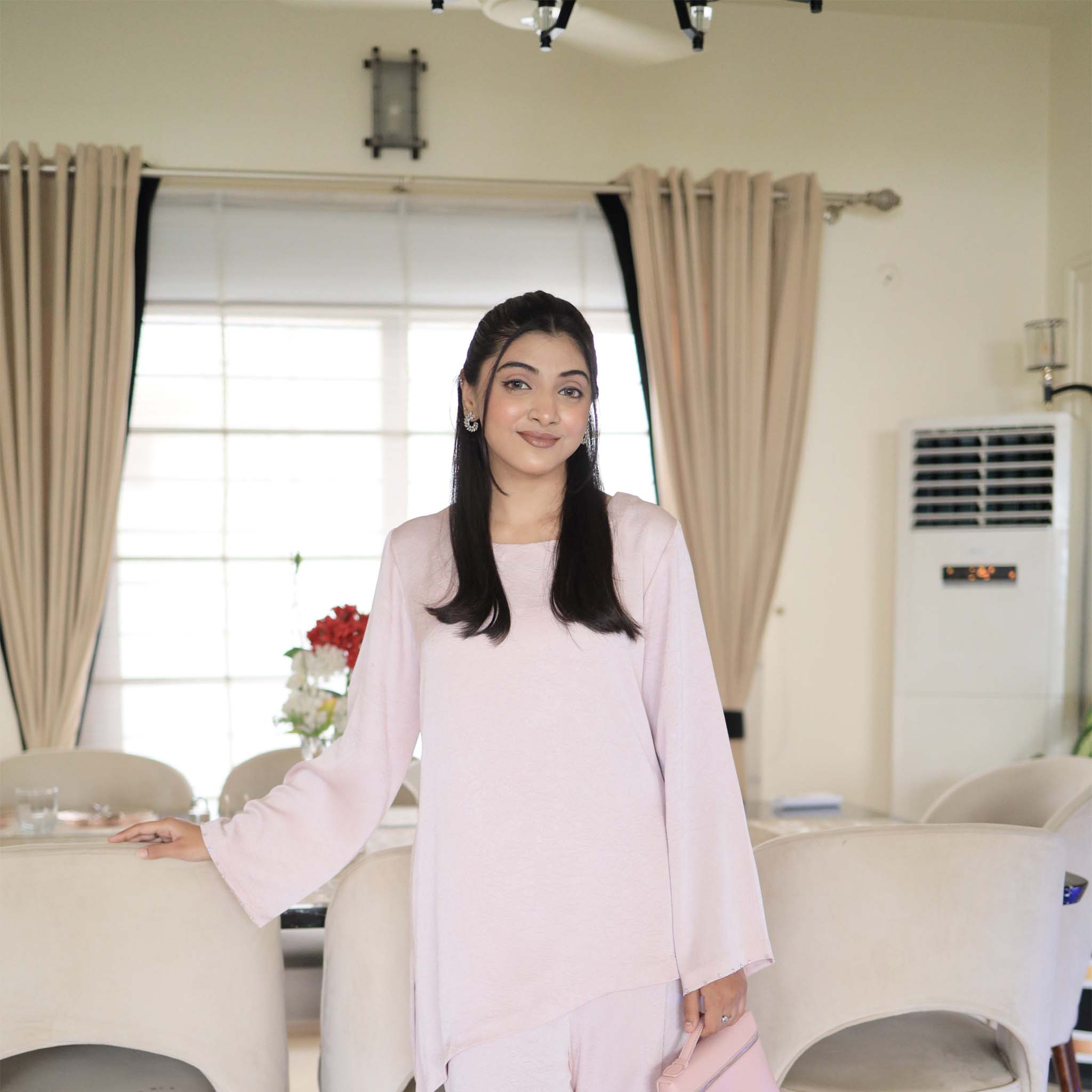 MAIRA — Self-Print Malai Georgette Co-Ord Set
