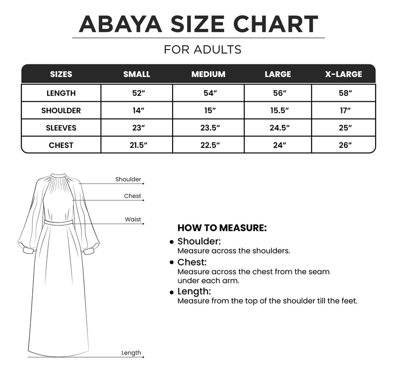 Adult Abaya
