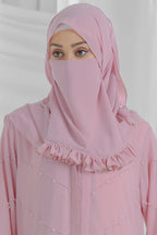 abaya with pearl 4