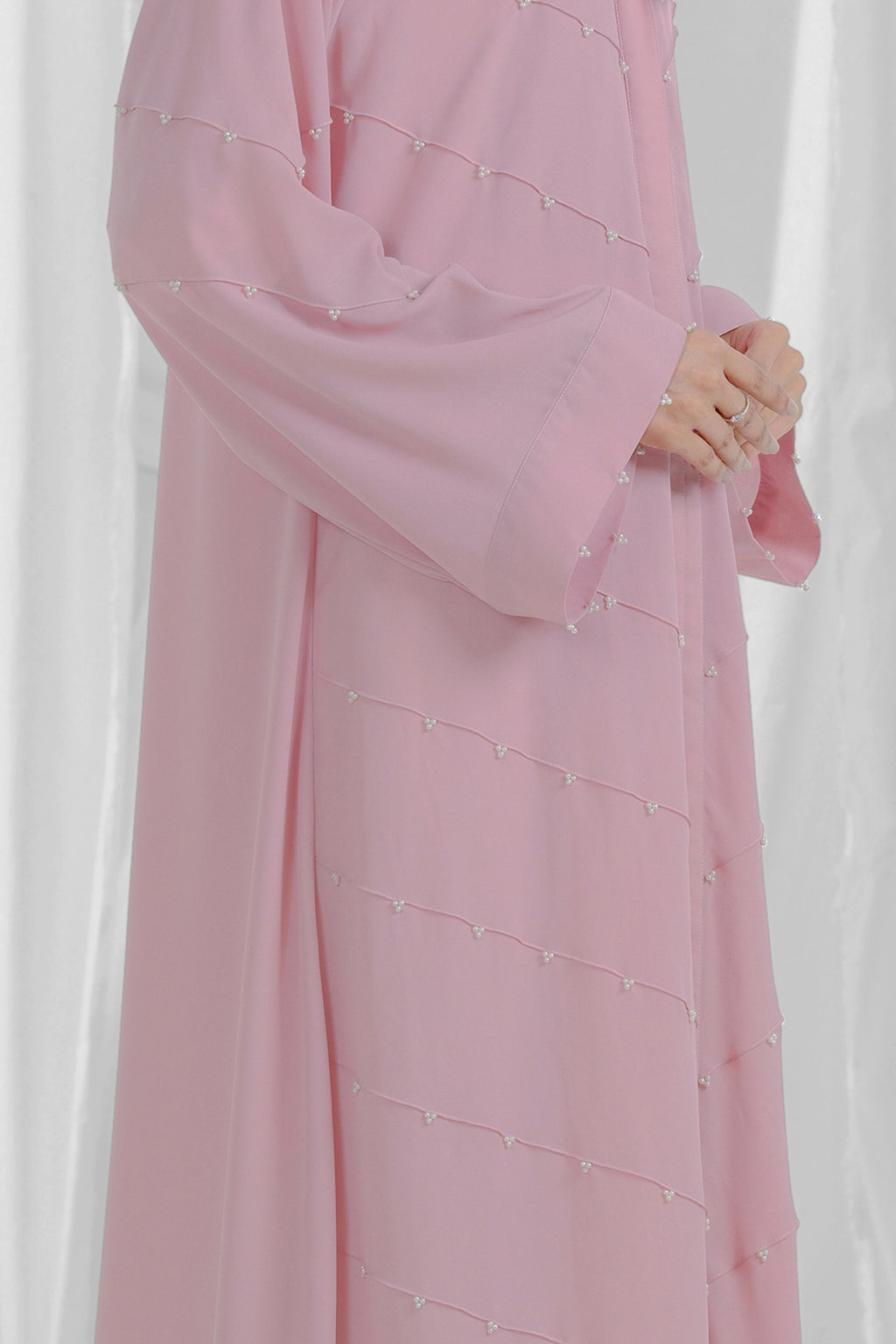 abaya with pearl 5