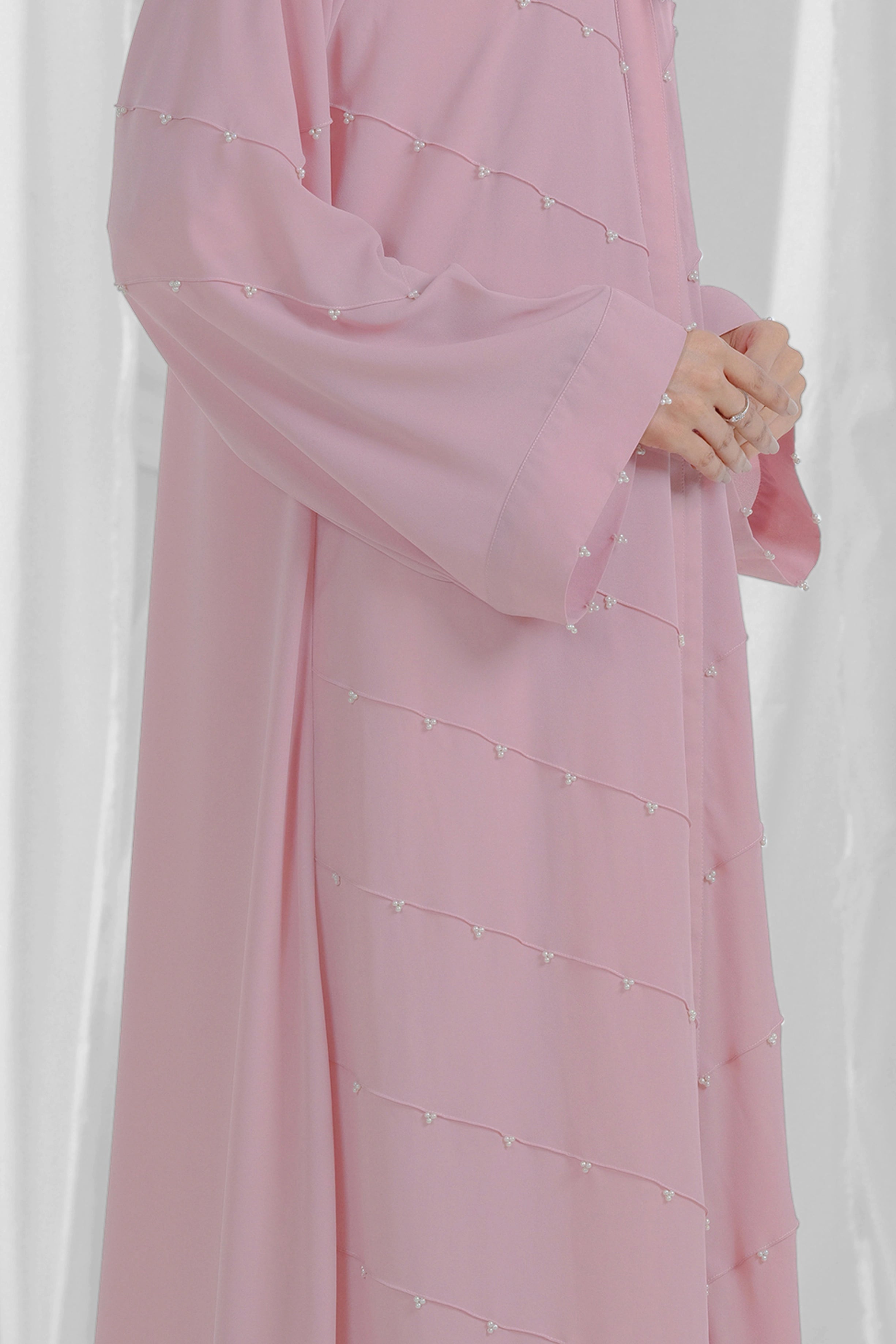 abaya with pearl 5