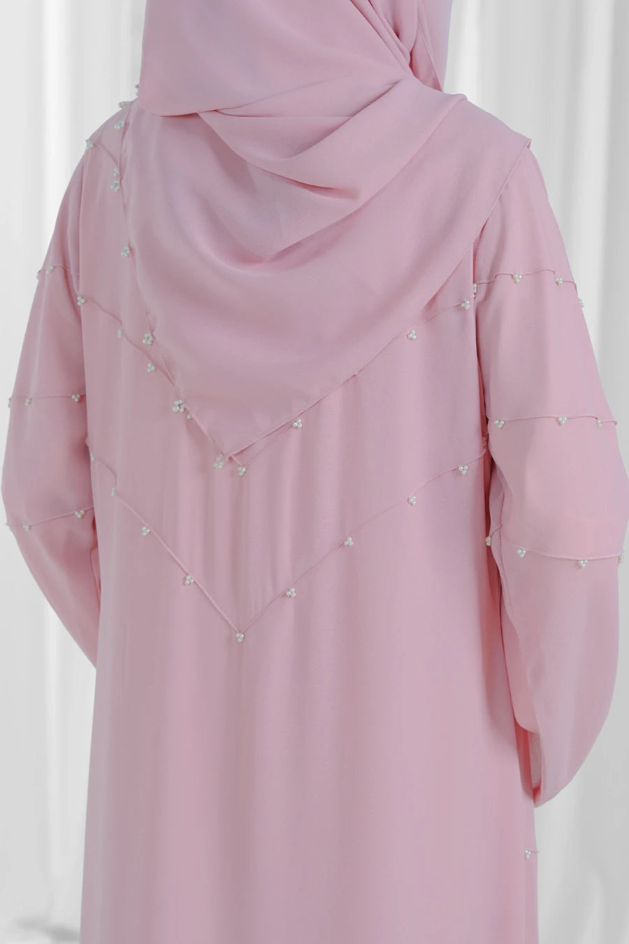 abaya with pearl 6