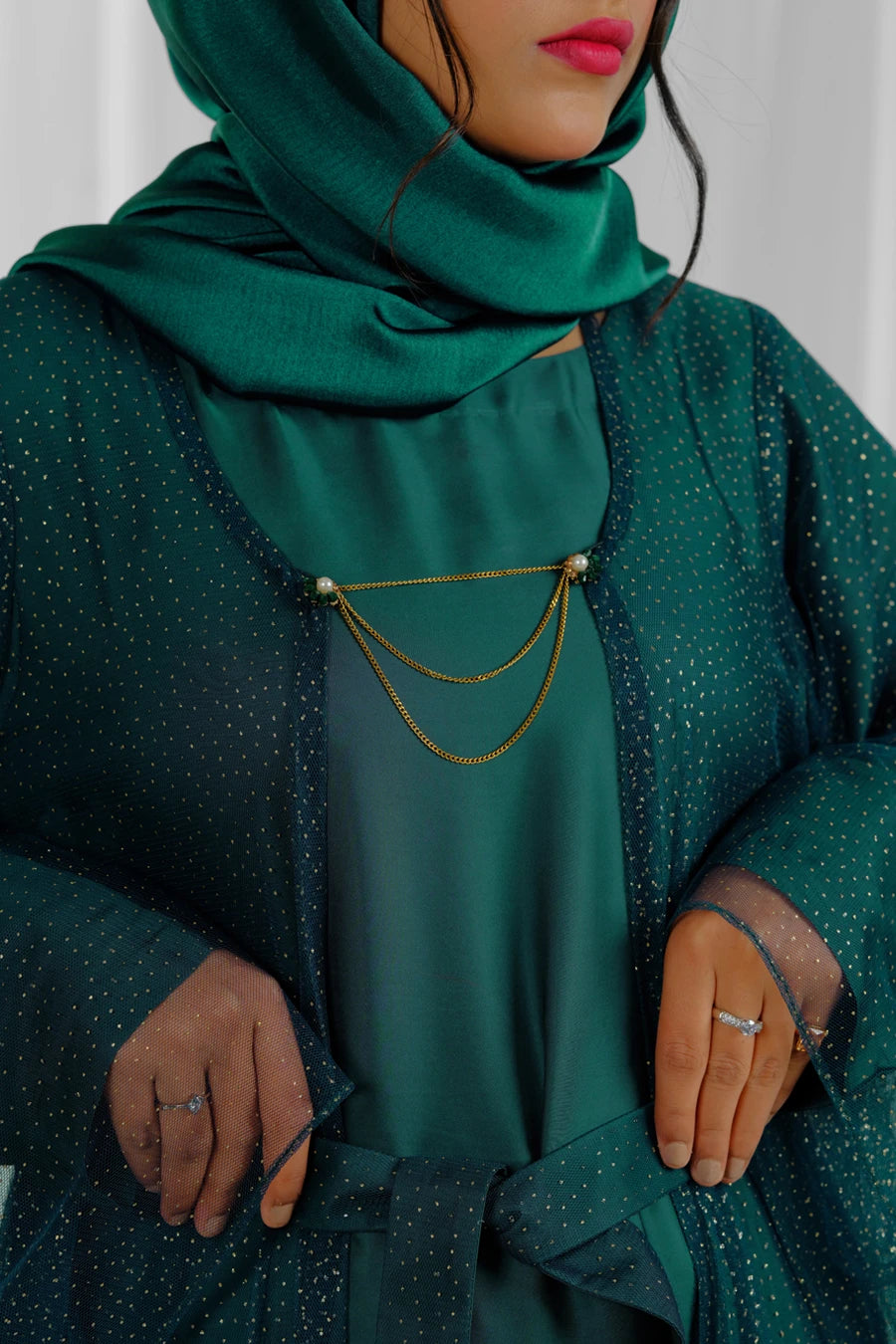 bottle-green-frill-jacket-5