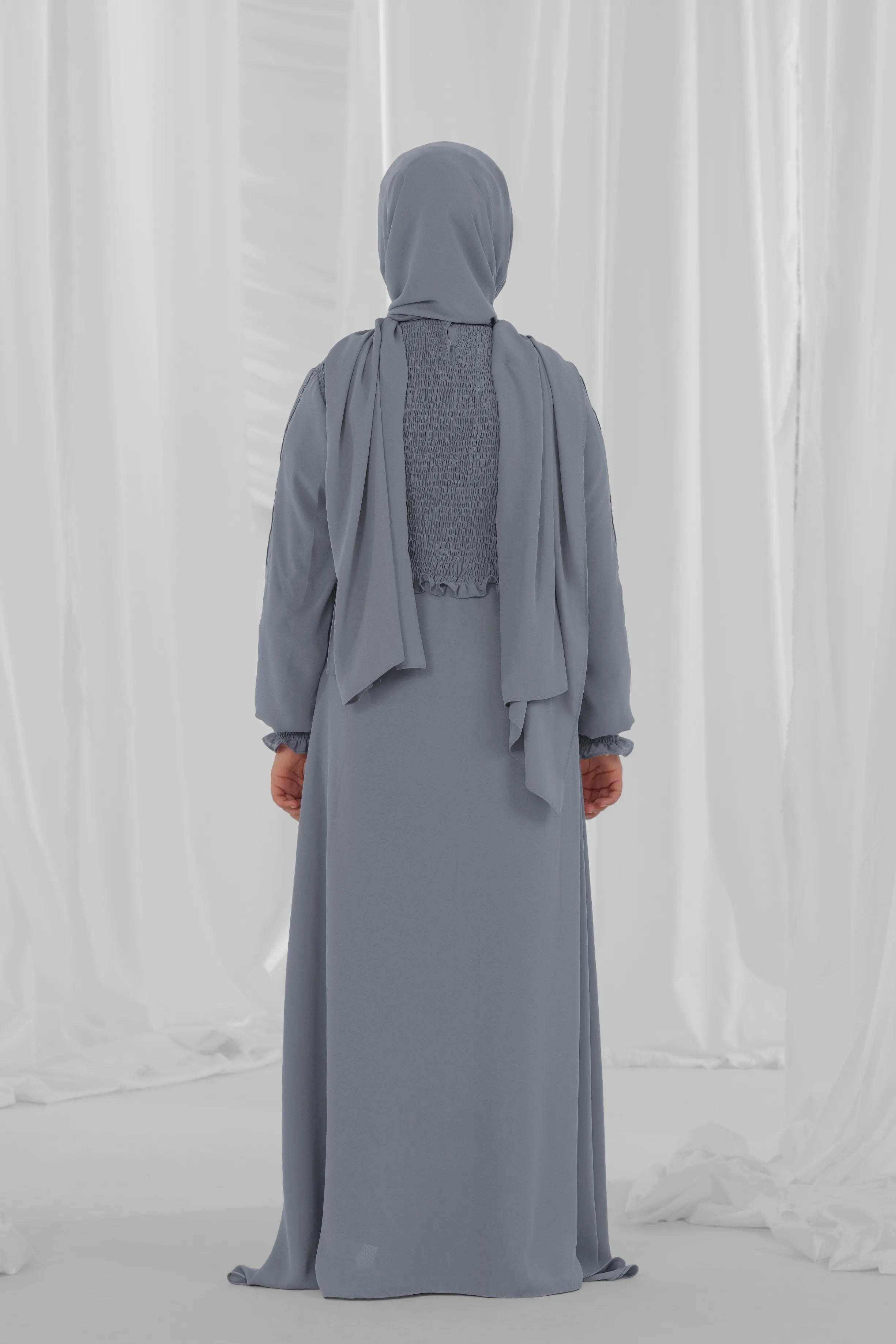 dark grey kid abayas 2