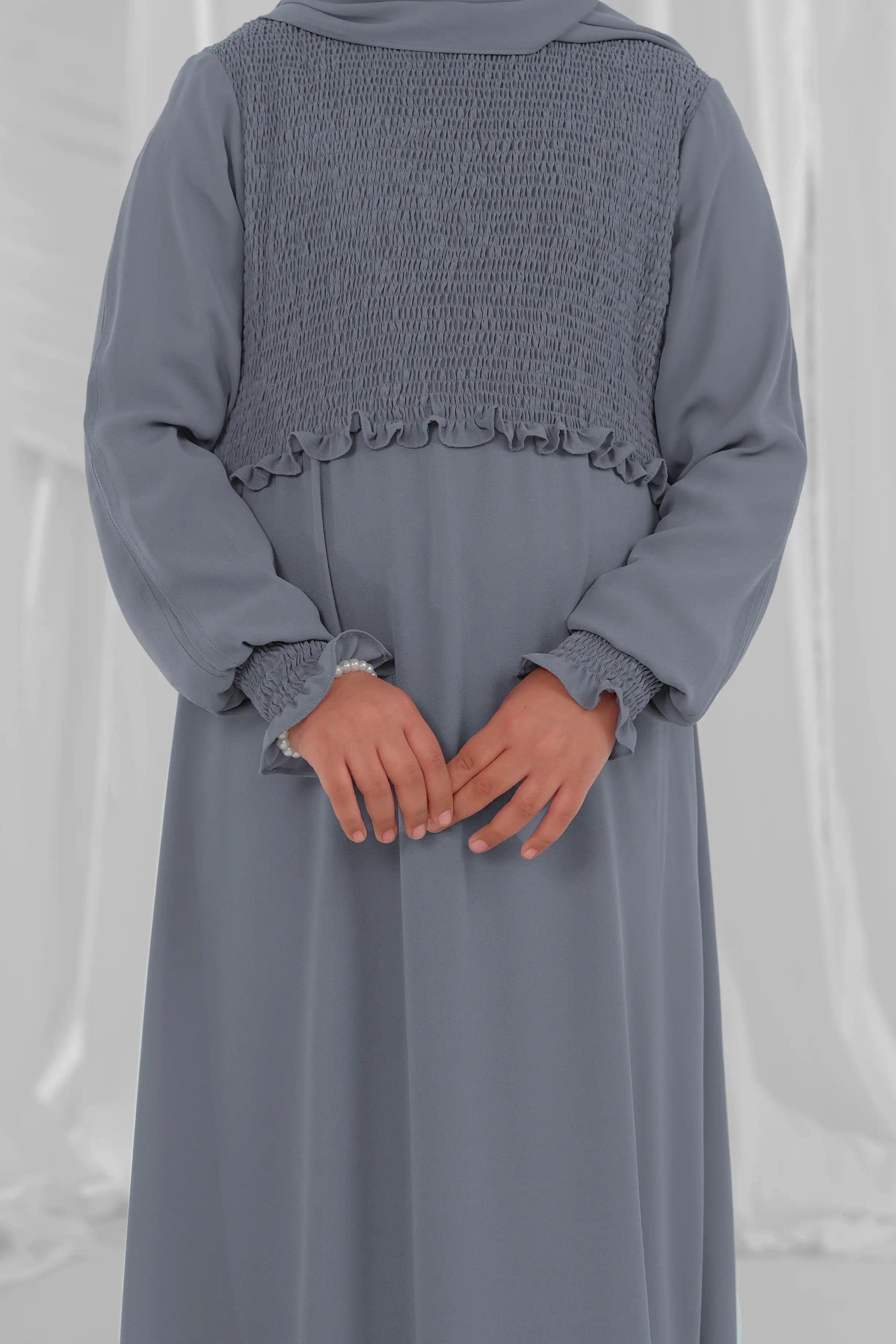 dark grey kid abayas 5