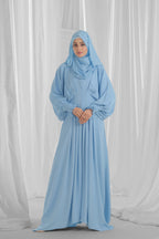 ice blue abaya