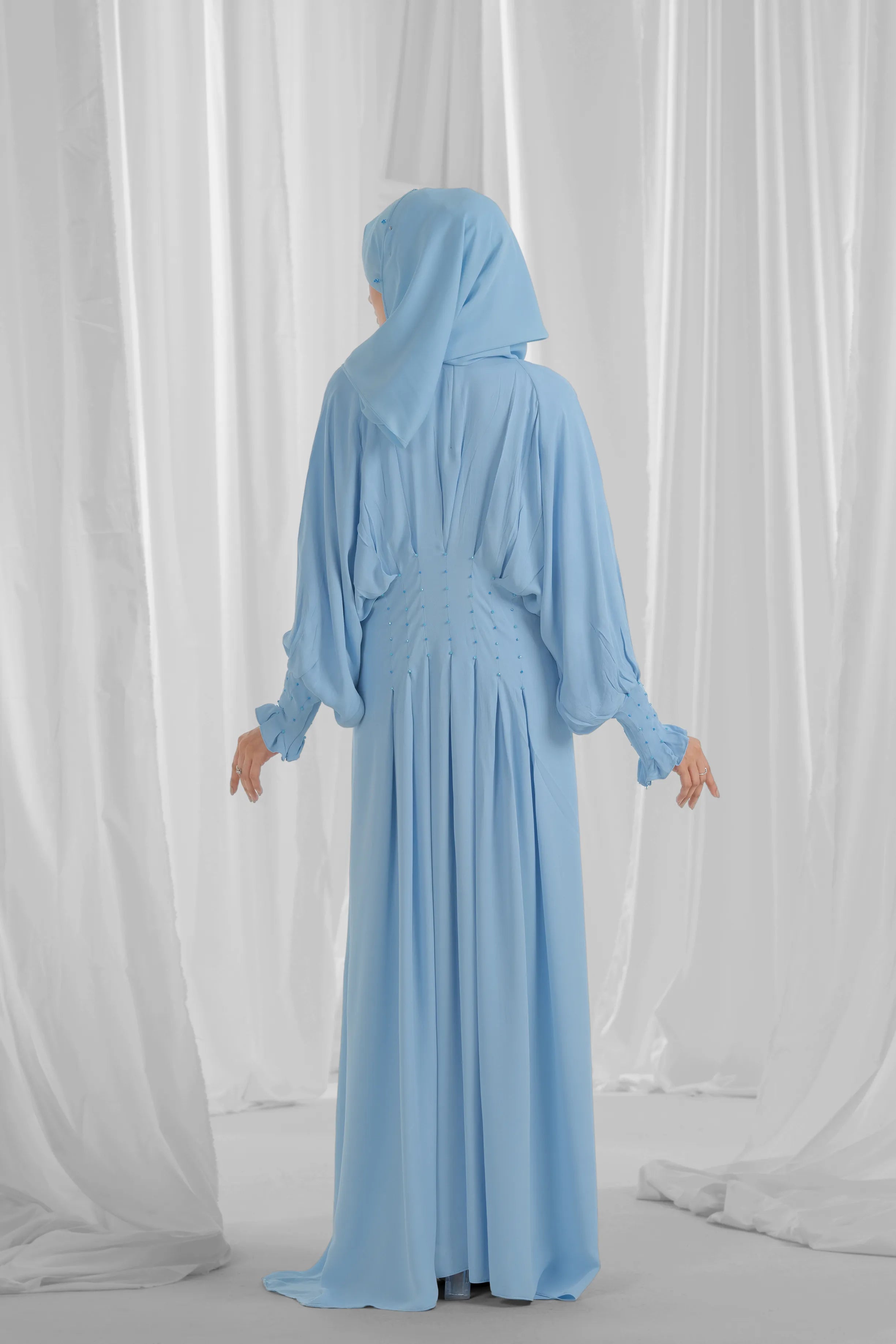 ice blue abaya 3