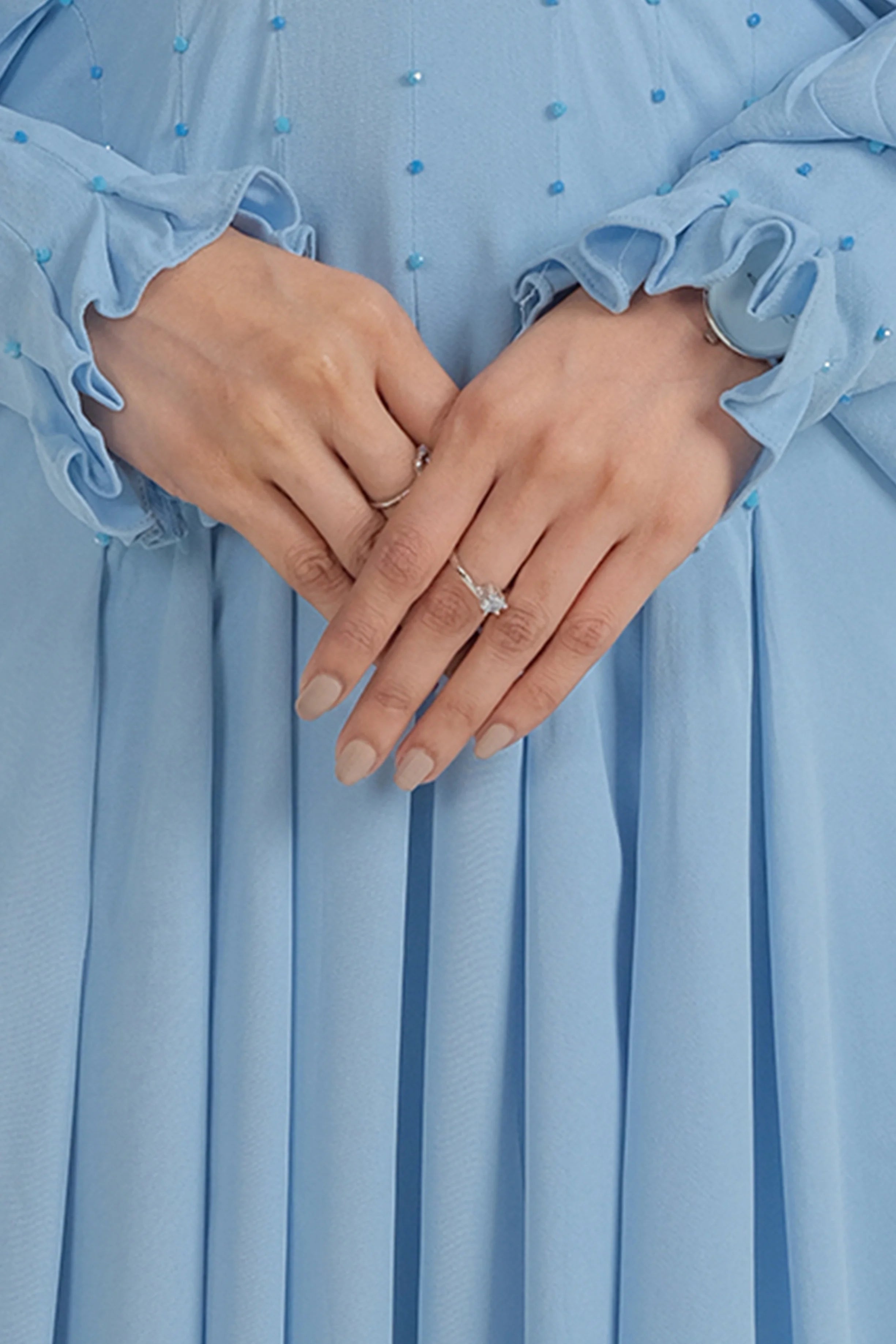 ice blue abaya 6