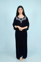 Midnight Aura Blue Kaftan