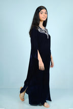 Midnight Aura Blue Kaftan