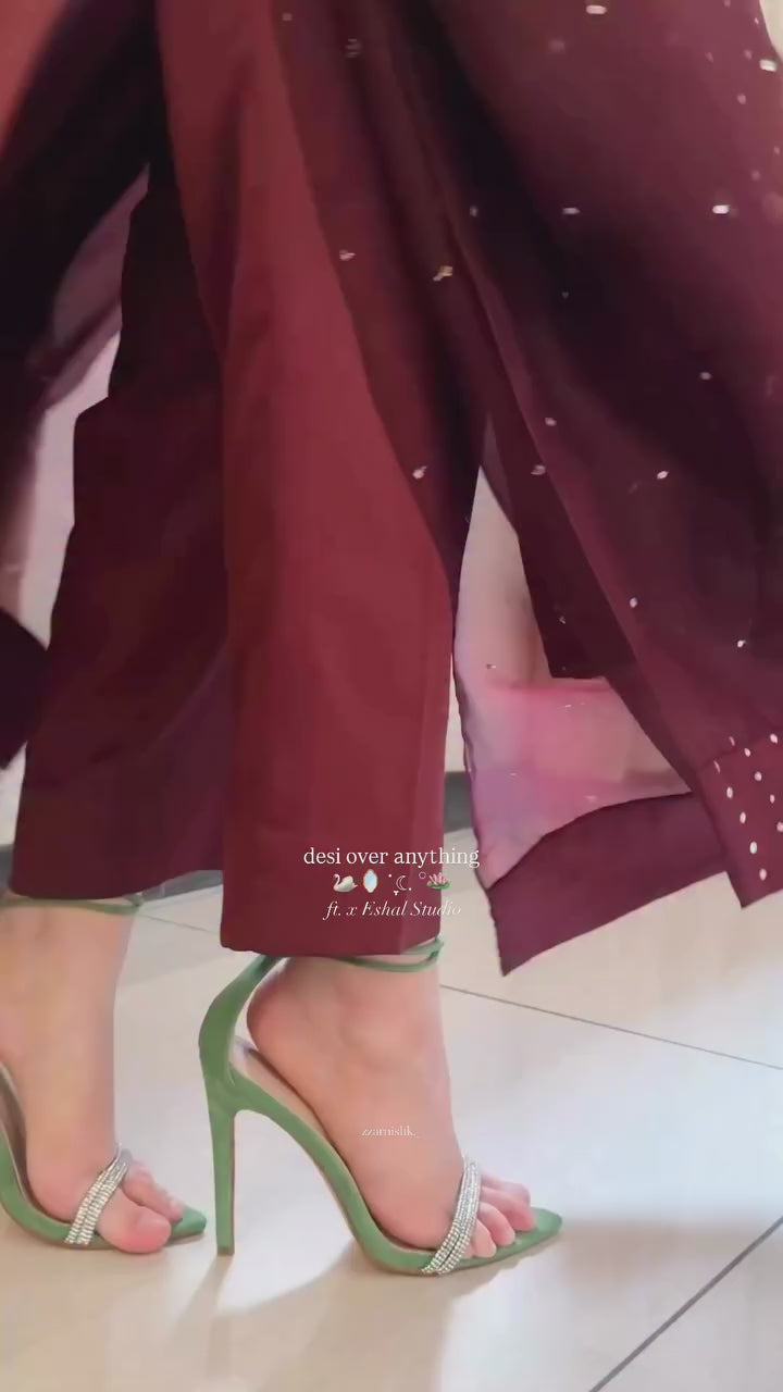 Rich Brown Three-Piece Formal Suit