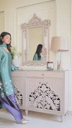 Aqua Luxe Sheesha Silk 3-Piece Suit