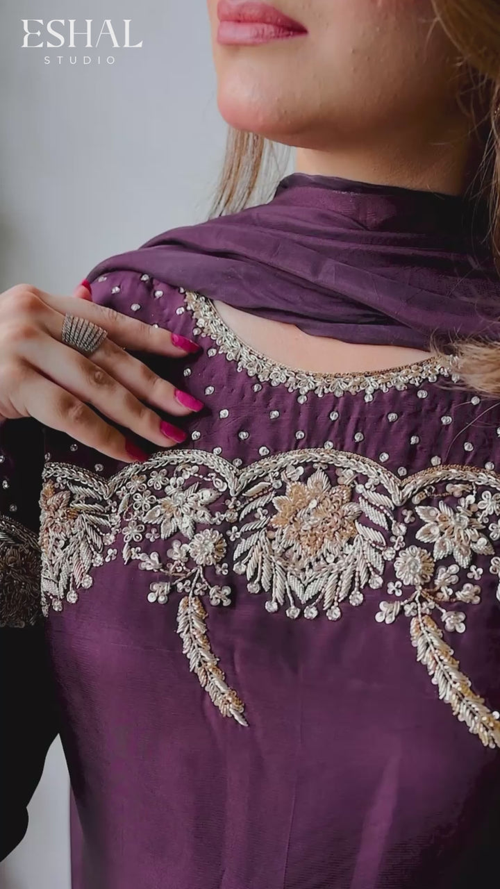 plum-elegance-embellished-3-piece-suit-video
